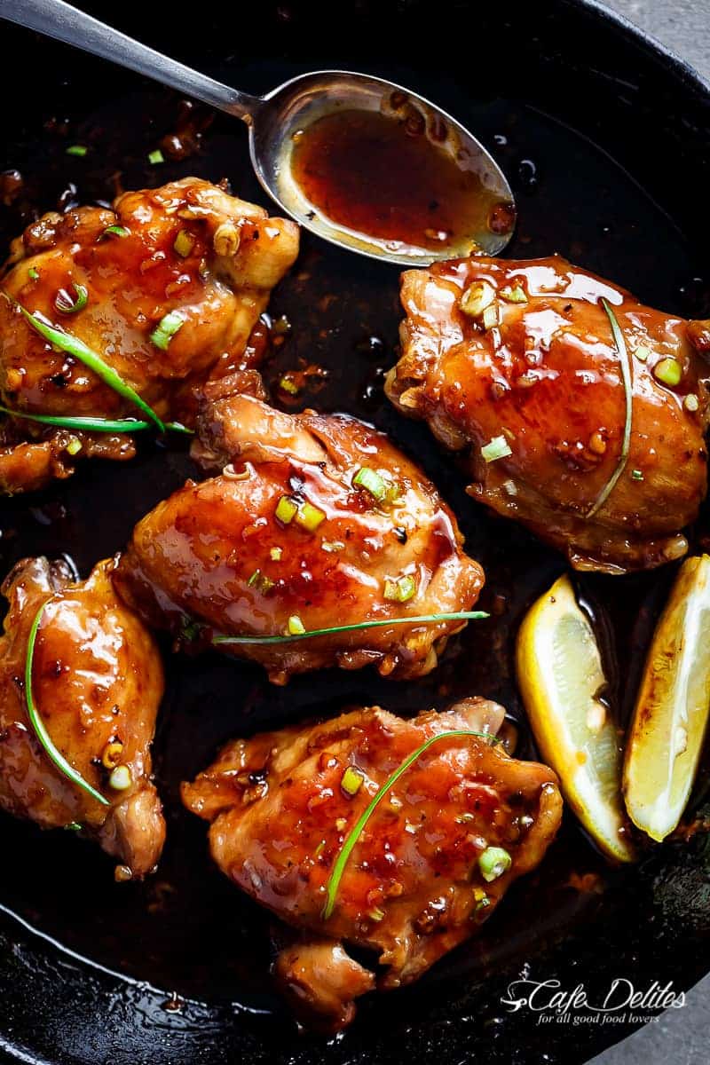 Perfect Garlic Teriyaki Thighs: Achieve Clinging, Glossy Sauce